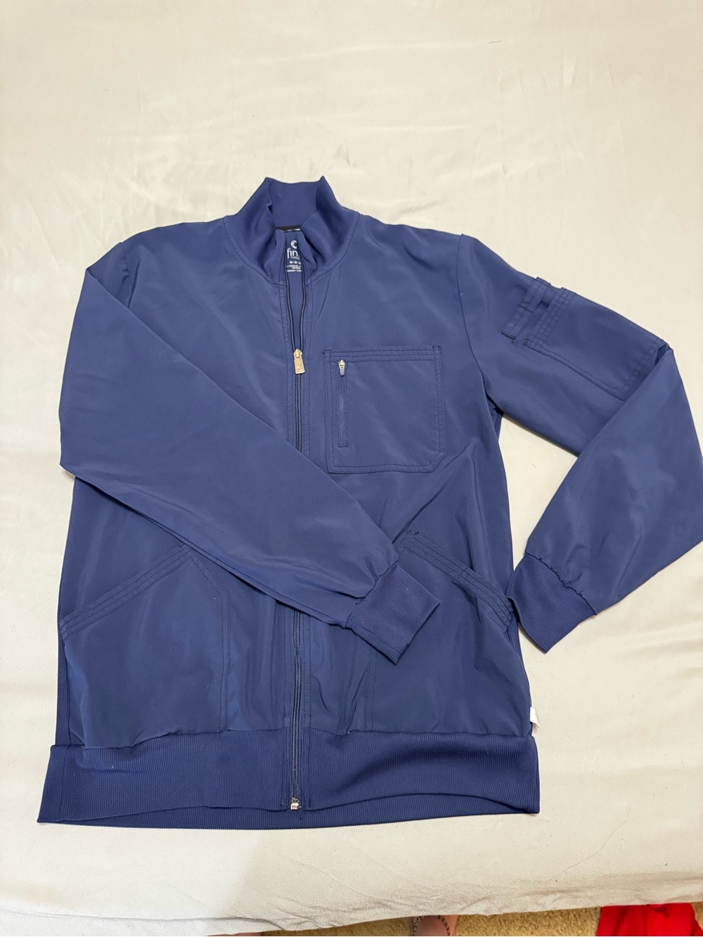 Men’s Cherokee zip scrub jacket